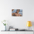 Arnold Schwarzenegger Bodybuilding — Stretched Canvas Wall Art — Living Room Wall Lifestyle View