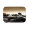 Aston Martin Dbs Driving High Speed Luxury Memory Foam Bath Mat - Top View
