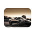 Aston Martin Dbs Driving High Speed Luxury Memory Foam Bath Mat - Top View