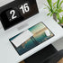 Astronaut Standing on Mirror Ocean — XXL Gaming Desk Mat — Gaming & Workspace Desk Setup View