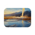 Atacama Desert in Chile Geyser Blasts Superheated W — 61×43 Memory Foam Bath Mat — Top-Down Velvet Microfibre Artwork View
