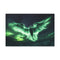 Aurora Borealis Shaped Like Bird — Canvas Wall Art — Front Gallery-Wrapped Canvas View