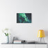 Aurora in the Shape of Human — Stretched Canvas Wall Art — Living Room Wall Lifestyle View