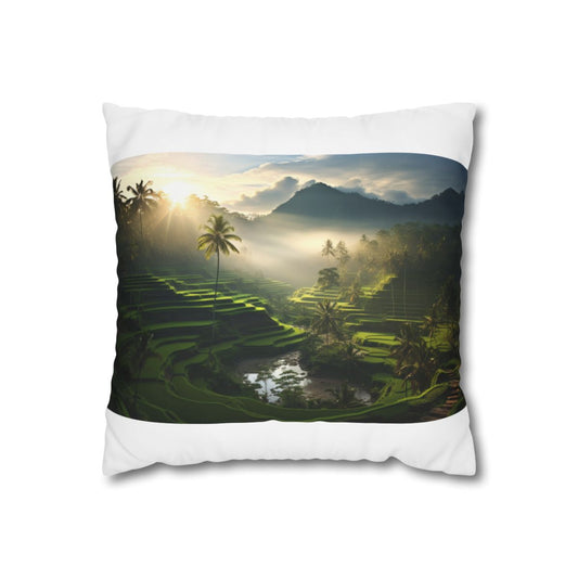 Bali Bliss Pillow Case: Tropical Escape