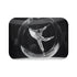 Ballet Dancer Spinning Through Gravity — Memory Foam Bath Mat — Top-Down Memory Foam Bath Mat View