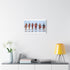 Baywatch Cast — Stretched Canvas Wall Art — Living Room Wall Lifestyle View