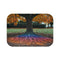 Binary Tree with Rainbow Roots — Memory Foam Bath Mat — Top-Down Memory Foam Bath Mat View