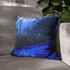 Bioluminescent Jungle at Dusk — Double-Sided Cushion Cover — Sofa & Armchair Living Room Lifestyle View
