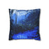 Bioluminescent Jungle at Dusk — Double-Sided Cushion Cover — Front Double-Sided Cushion View