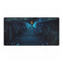 Bioluminescent Vines on Ghost Bridge — XL & XXL Desk Mat — Full Top-Down Artwork View