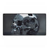 Biomechanical Skull with Chrome Textures — XXL Gaming Desk Mat — Full Top-Down Artwork View