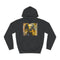 Black Adam Graphic Unisex College Hoodie - Jet Black Front