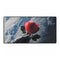 Blossoming Rose in Zero Gravity (Edition V) — XXL Gaming Desk Mat — Full Top-Down Artwork View