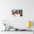Bobby Moore England World Cup — Stretched Canvas Wall Art — Living Room Wall Lifestyle View
