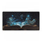 Book Pages Turning into Constellations — XL & XXL Desk Mat — Full Top-Down Artwork View