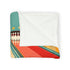 Bowling Alley — Plush Fleece Throw Blanket — 300 GSM Plush Coral Fleece Texture Close-Up
