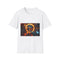 Bridge of Light Across Black Hole Graphic Unisex Softstyle T-Shirt - Front View