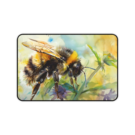 Bumblebee Bliss Desk Mat: Bring Nature to Your Workspace