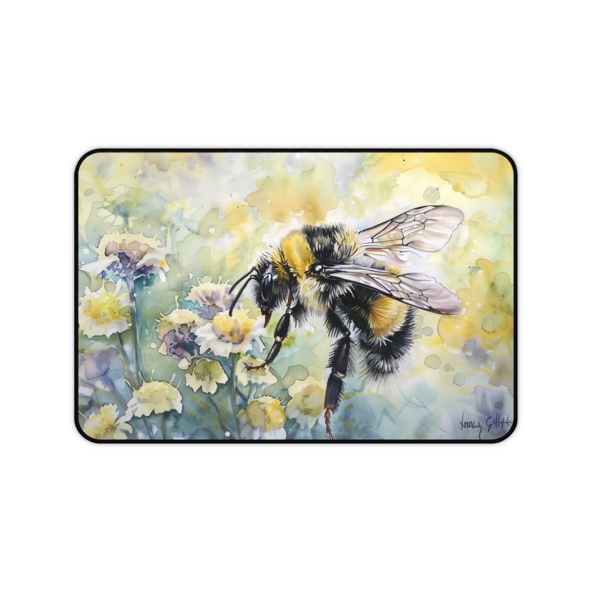 Bumblebee Bliss Desk Mat