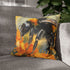 Bumblebee Watercolor — Double-Sided Cushion Cover — Sofa & Armchair Living Room Lifestyle View