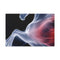 Midnight Blue Executive Geometric Abstract — 24×16 Canvas Wall Art — Front Gallery-Wrapped Canvas View