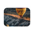 Cappadocia Sunrise Balloons — Non-Slip Bath Mat — Top-Down Velvet Microfibre Artwork View