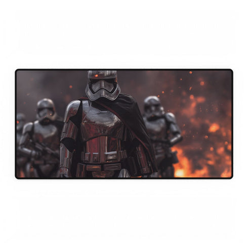 Captain Phasma & First Order Stormtroopers — XL & XXL Desk Mat — Full Top-Down Artwork View