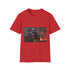 Captain Phasma Marching with Stormtroope Graphic Unisex Softstyle T-Shirt - Red Variant