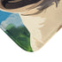 Cartoon Pug — Non-Slip Bath Mat — Cushioned Memory Foam & Non-Slip Backing Detail