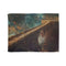 Celestial Bridge over Cosmic Canyon — 50×60 Plush Throw Blanket — Full Flat Artwork View
