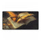Celestial Moth Hovering Over Ancient Tomb — XXL Gaming Desk Mat — Full Top-Down Artwork View