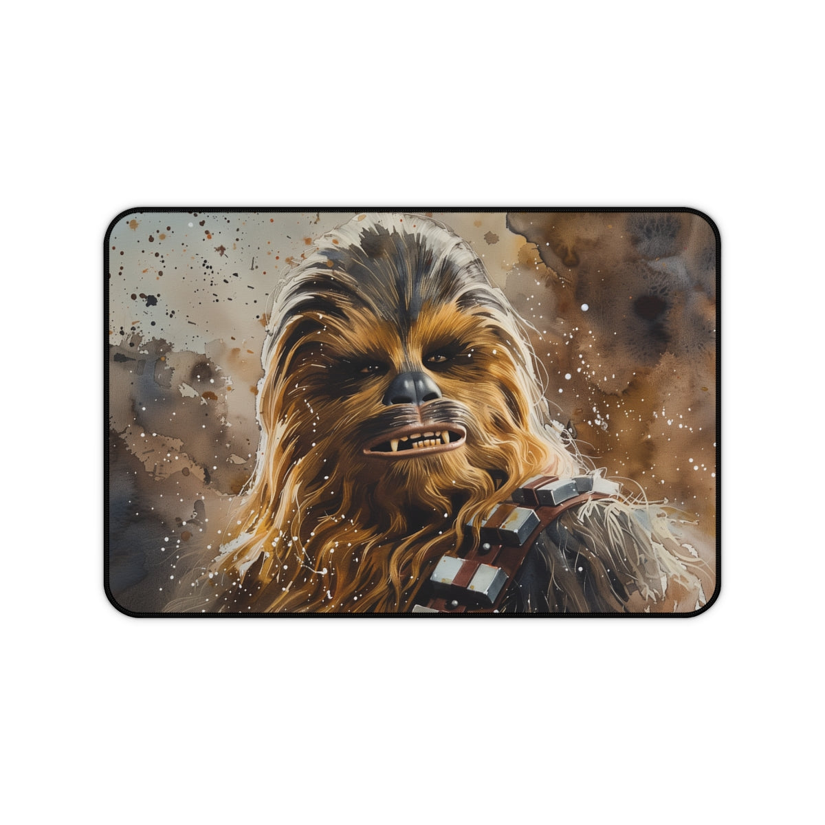 Chewbacca Watercolor Desk Mat: Roar-some!