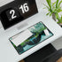 City Built Inside Crystal Orb — XXL Gaming Desk Mat — Gaming & Workspace Desk Setup View