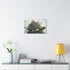 City Built on the Back — Stretched Canvas Wall Art — Living Room Wall Lifestyle View