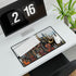City Skyline Made of Musical Instruments — XL Gaming Desk Mat — Gaming & Workspace Desk Setup View