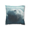 Cloud City Tethered to Mountain Peak — 40×40 Cushion Cover — Front 40×40 cm Square Cushion View