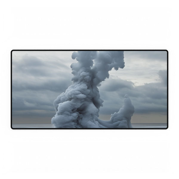 Cloud Ocean Made of Frozen Smoke (Edition III) — XXL Gaming Desk Mat — Full Top-Down Artwork View