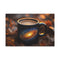 Coffee Mug with Galaxy Inside (Edition II) — 24×16 Canvas Wall Art — Front Gallery-Wrapped Canvas View