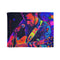 Neon Stadium Concert Lightshow (Edition V) — 50×60 Plush Throw Blanket — Full Spread Plush Fleece Artwork View
