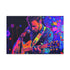 Neon Stadium Concert Lightshow (Edition V) — 24×16 Canvas Wall Art — Front Gallery-Wrapped Canvas View