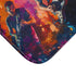 Neon Stadium Concert Lightshow (Edition VI) — 61×43 Memory Foam Bath Mat — Cushioned Memory Foam & Microfibre Close-Up