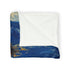 Cosmic Fire Dancer under Moonlight Plush Fleece Throw Blanket