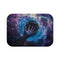 Cosmic Hand Reaching from Black Hole — Memory Foam Bath Mat — Top-Down Memory Foam Bath Mat View