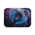 Cosmic Hand Reaching from Black Hole — Memory Foam Bath Mat — Top-Down Memory Foam Bath Mat View