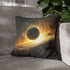 Cosmic Jellyfish Drifting Through Orbit — 40×40 Cushion Cover — Sofa & Living Room Lifestyle View