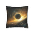 Cosmic Jellyfish Drifting Through Orbit — 40×40 Cushion Cover — Front 40×40 cm Square Cushion View