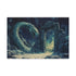 Cosmic Serpent Guarding Starlit Gate — Canvas Wall Art — Front Gallery-Wrapped Canvas View
