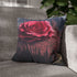 Crater City Shaped Like Rose — Double-Sided Cushion Cover — Sofa & Armchair Living Room Lifestyle View