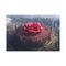 Crater City Shaped Like Rose — 24×16 Canvas Wall Art — Front Gallery-Wrapped Canvas View