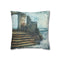Crystal Tide Sweeping Over Ruins — Double-Sided Cushion Cover — Front Double-Sided Cushion View